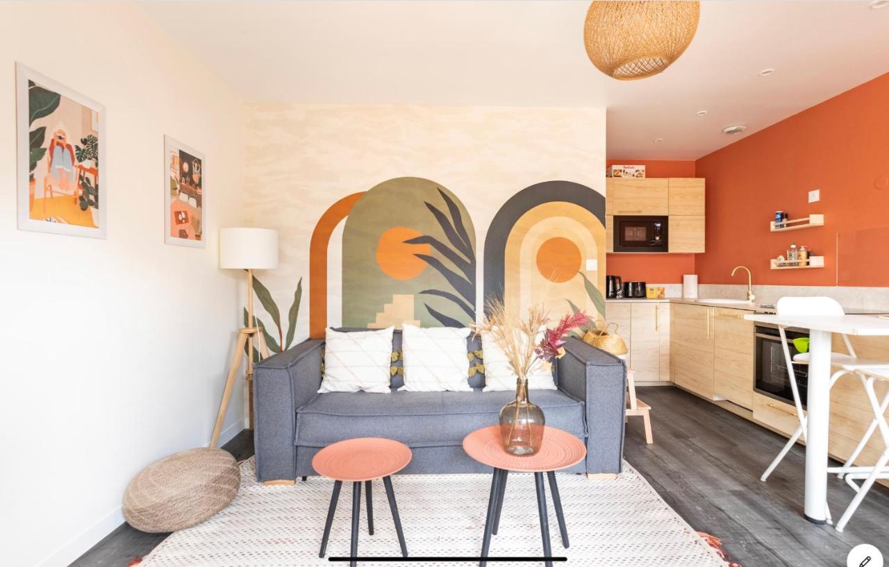 Le 102, Maison Avec Terrasse Et Parking Gare De Rouen Exteriör bild