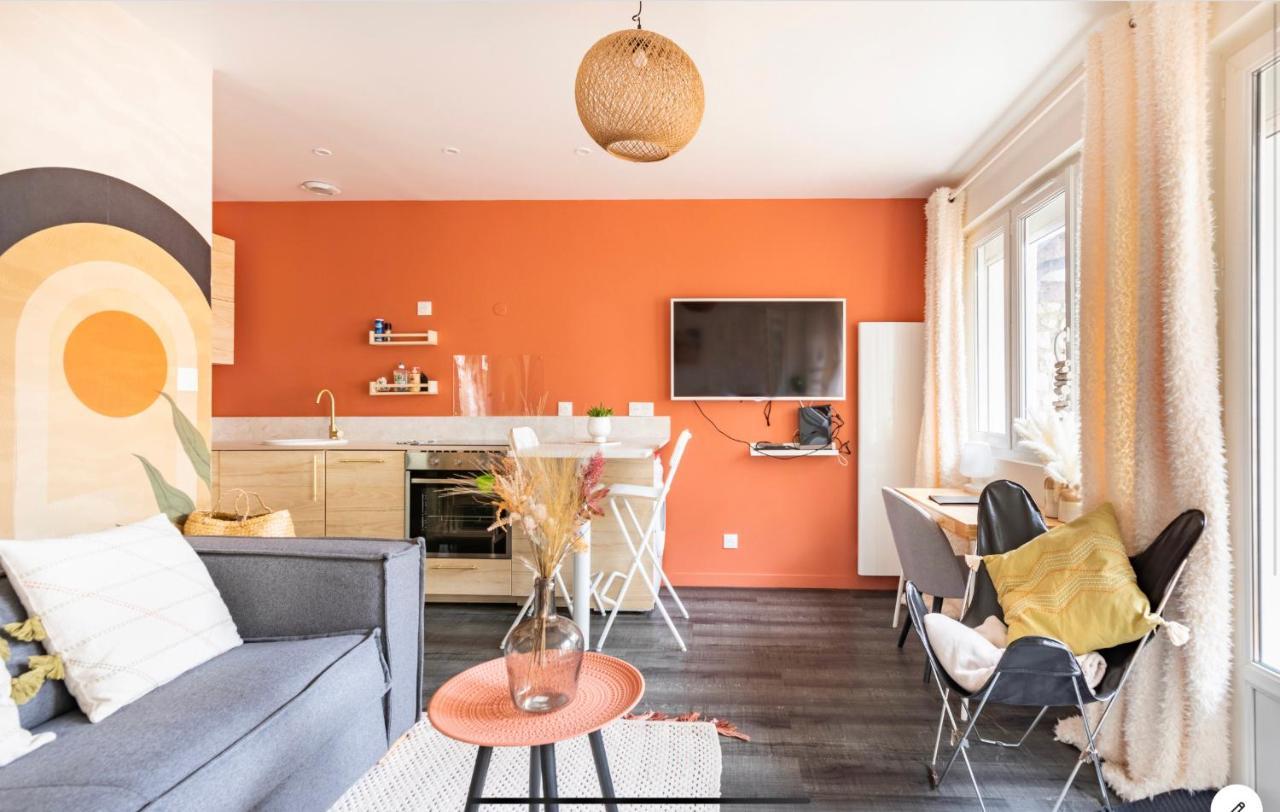 Le 102, Maison Avec Terrasse Et Parking Gare De Rouen Exteriör bild