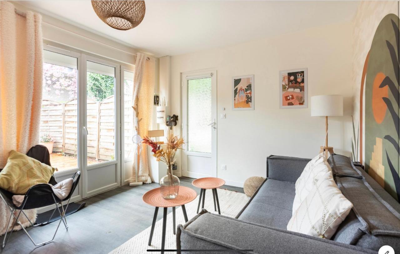 Le 102, Maison Avec Terrasse Et Parking Gare De Rouen Exteriör bild